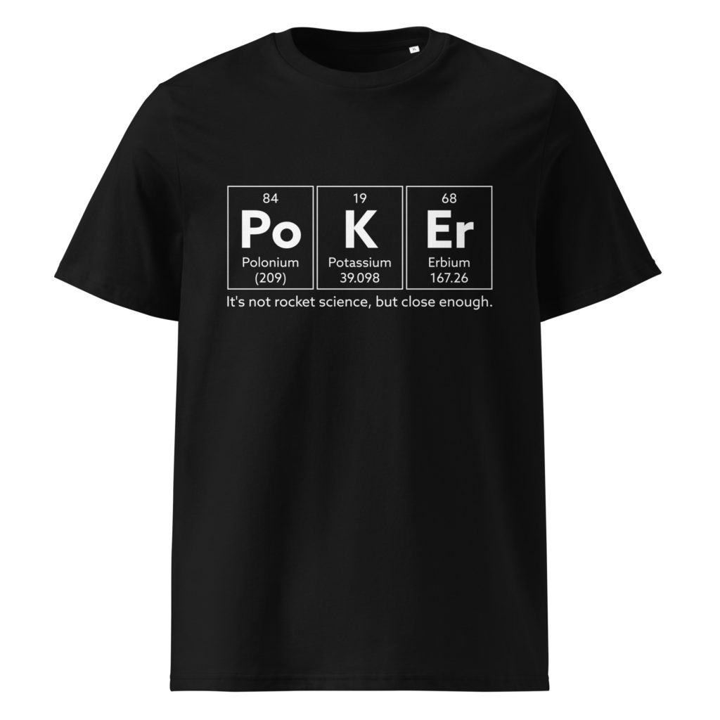 Unisex organic cotton t shirt black front