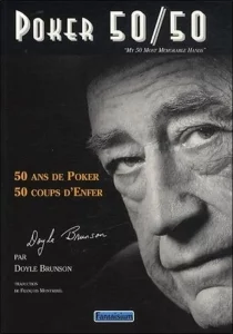 Couverture de Poker 50/50 - 50 ans de Poker - 50 coups d'Enfer